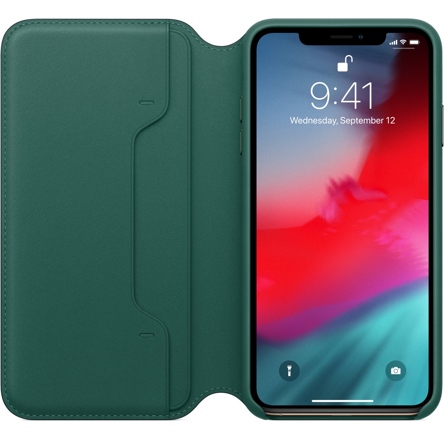 Custodia per Apple iPhone XS Max, verde MRX42ZM/A 