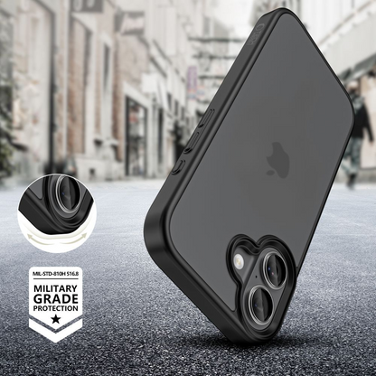 Custodia per Apple iPhone 17, Tech-Protect, Magmat, Nera Opaca