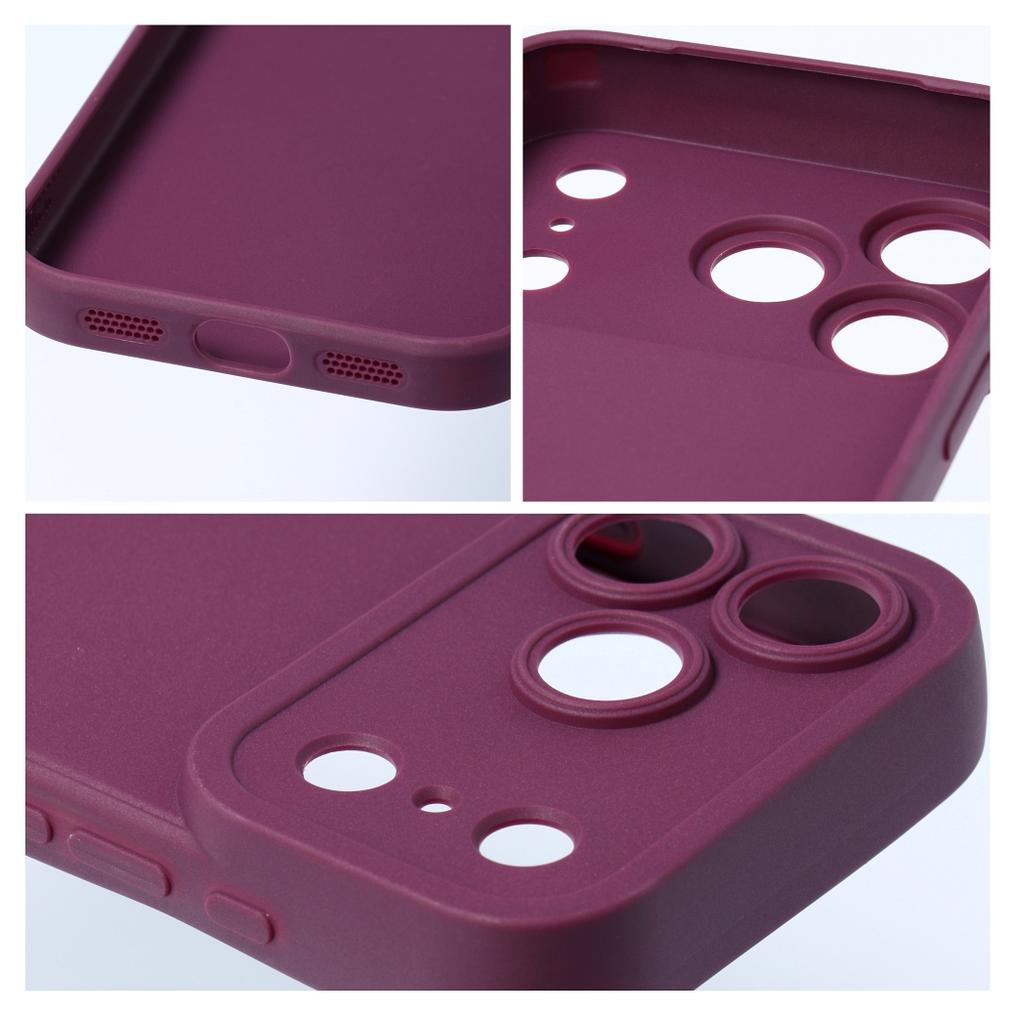 Custodia per Apple iPhone 18 Pro Max / 17 Pro Max, OEM, Matt 2.0, color bordeaux