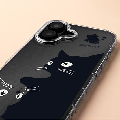 Custodia per Apple iPhone 17, OEM, Ultra Trendy Cat, Nera