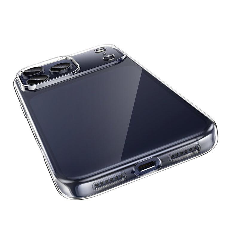 Custodia per Apple iPhone 17 Pro, Borofone, BI4 Ice, Trasparente