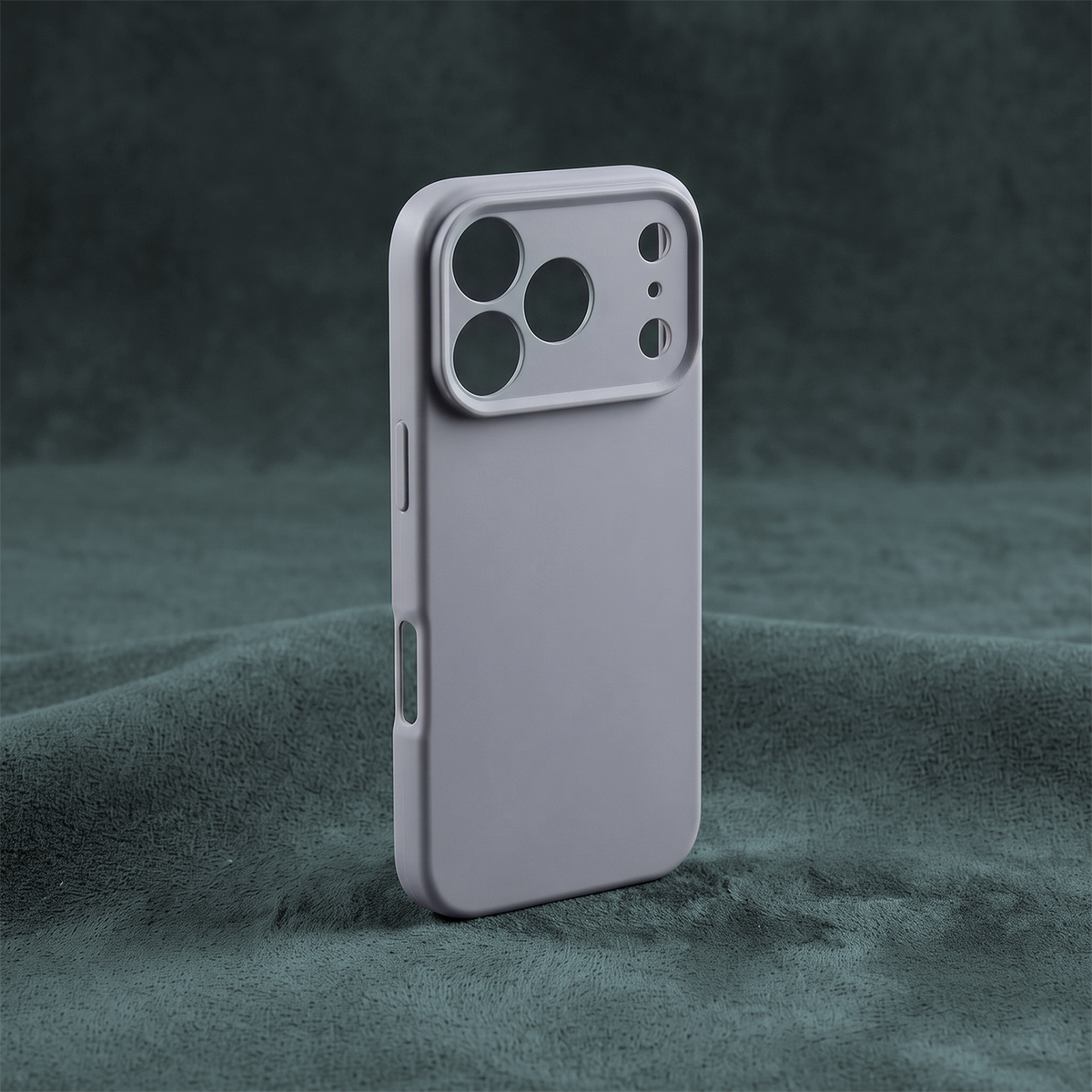 Custodia per Apple iPhone 17 Pro, OEM, Silicone, Grigio