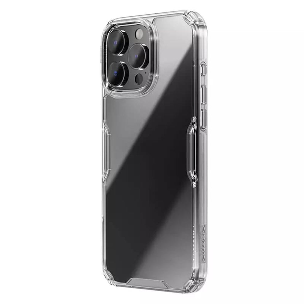 Custodia per Apple iPhone 16 Pro, Nillkin, Nature Pro, trasparente 