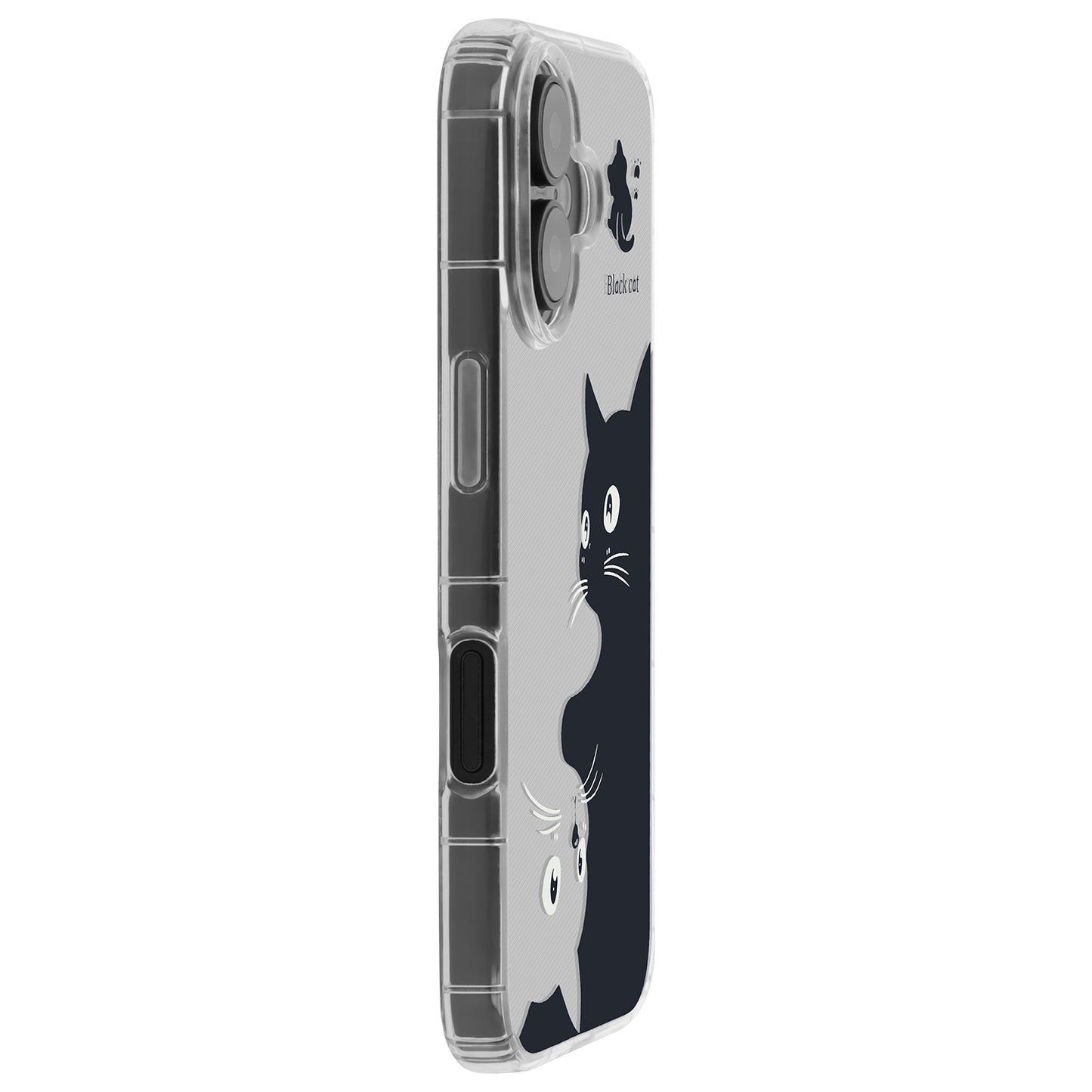 Custodia per Apple iPhone 17, OEM, Ultra Trendy Cat, Nera