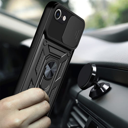 Custodia per Apple iPhone 6 / 6s, Techsuit, CamShield, Rosa