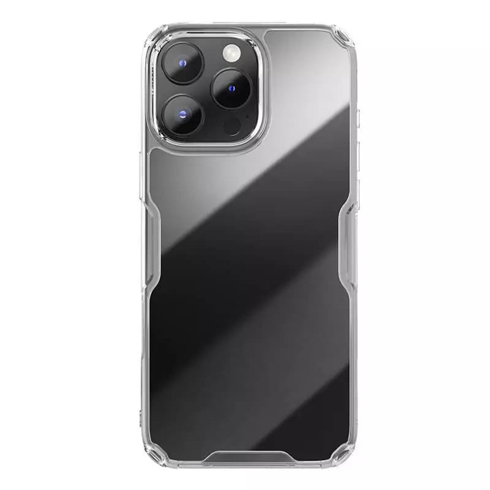 Custodia per Apple iPhone 16 Pro, Nillkin, Nature Pro, trasparente 