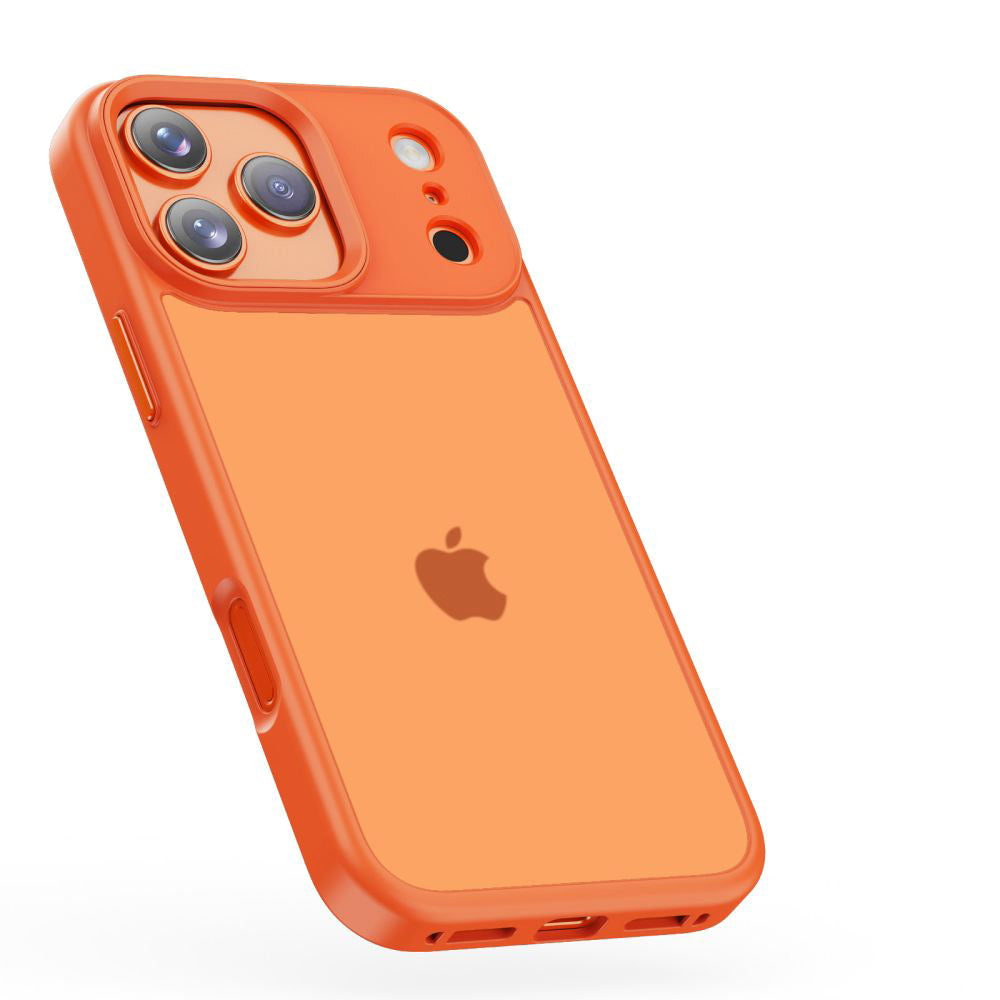 Custodia per Apple iPhone 17 Pro Max, Tech-Protect, Magmat, Arancione Opaco