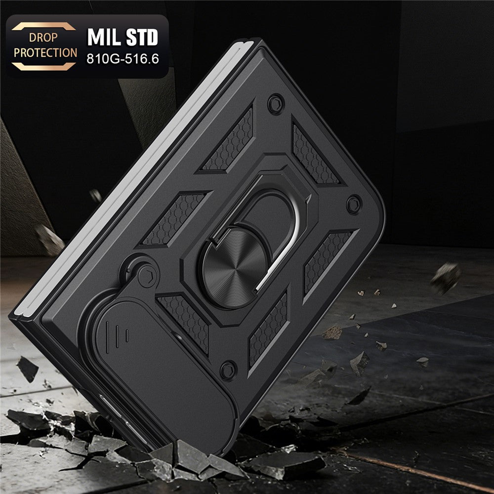 Custodia per Apple iPhone Duo, Techsuit, CamShield, dorata