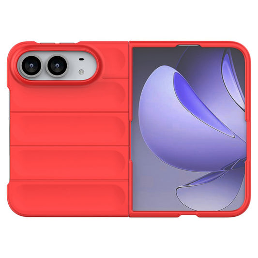 Custodia per Apple iPhone Duo, Techsuit, Magic Shield, Rossa