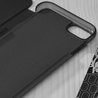 Custodia per Apple iPhone SE (2022) / SE (2020) / 8 / 7, Techsuit, eFold, Nera