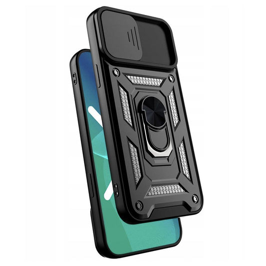 Custodia per Apple iPhone XS Max, Techsuit, CamShield, Nera