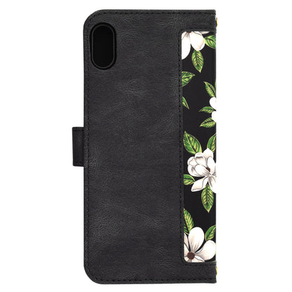 Custodia per Apple iPhone XS Max, Techsuit, FlipCraft, Nera