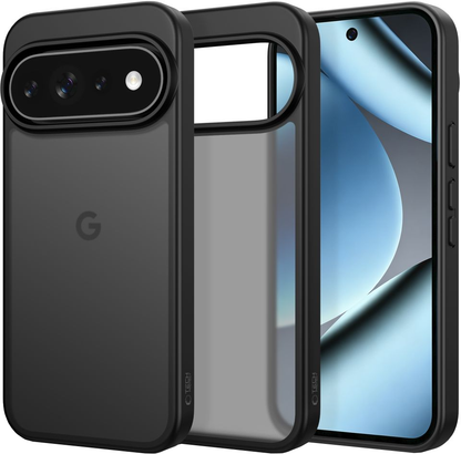 Custodia per Google Pixel 11 Pro XL / 10 Pro XL / 9 Pro XL, Tech-Protect, Magmat, Nero Opaco