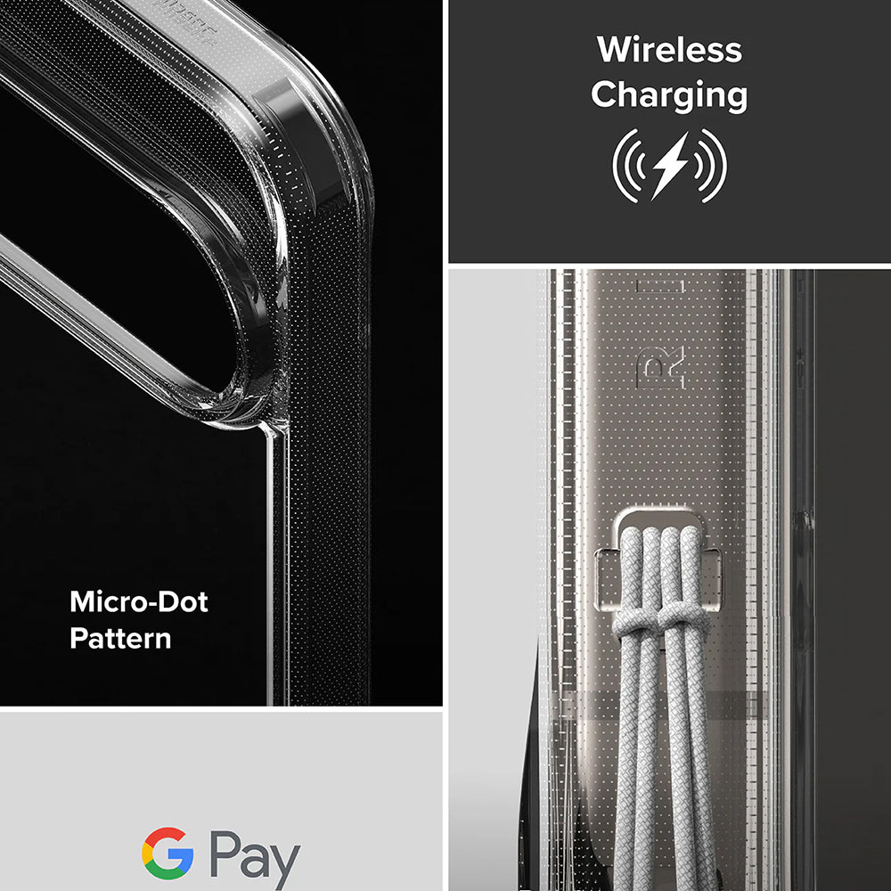 Custodia per Google Pixel 10 Pro / 10, Ringke, Fusion, Trasparente