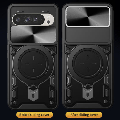 Custodia per Google Pixel 10 Pro / 10, Techsuit, CamGuard Pro, Rosa Dorato