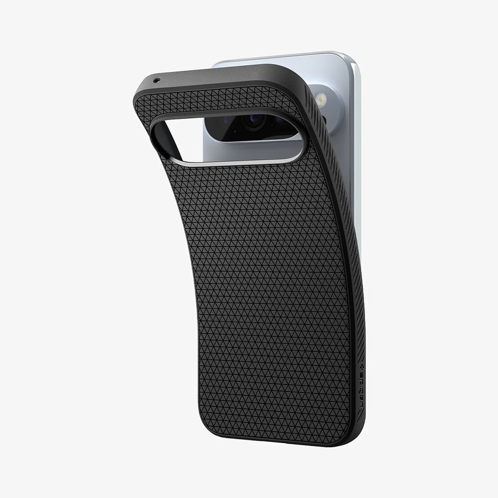 Custodia per Google Pixel 10 Pro XL, Spigen, Liquid Air, Nero Opaco ACS09737