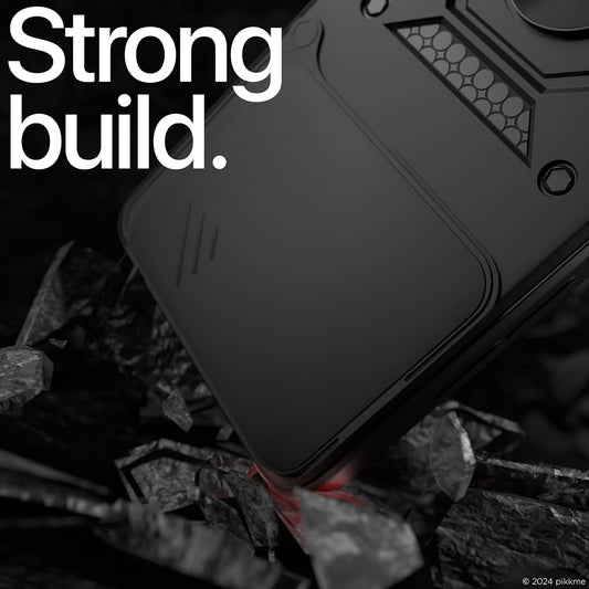 Custodia per Google Pixel 10 Pro XL, Techsuit, CamShield, Nera