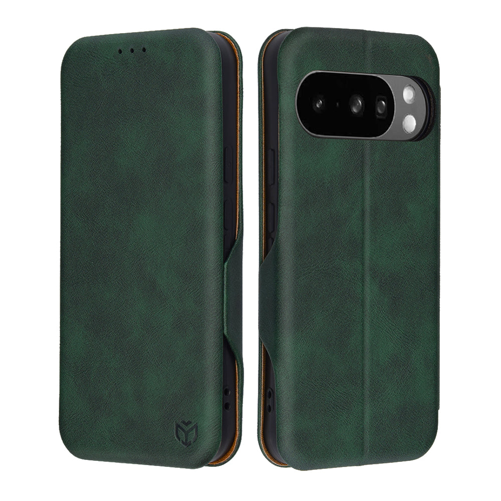 Custodia per Google Pixel 10 Pro XL, Techsuit, Safe Wallet Plus, Verde