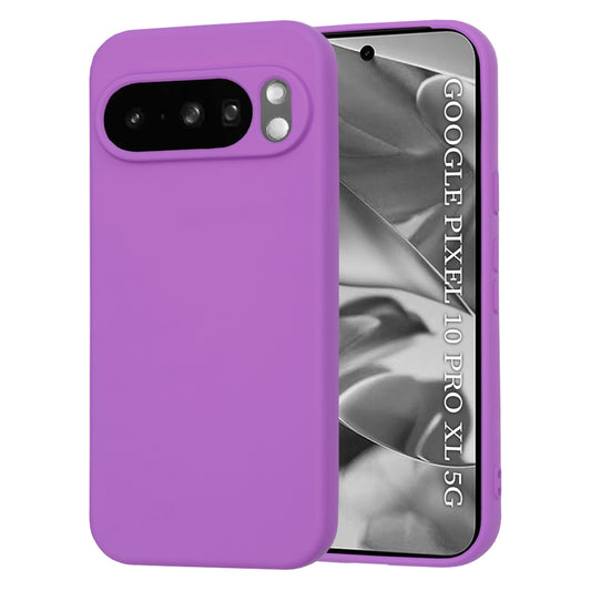 Custodia per Google Pixel 10 Pro XL, Techsuit, SoftFlex, Viola