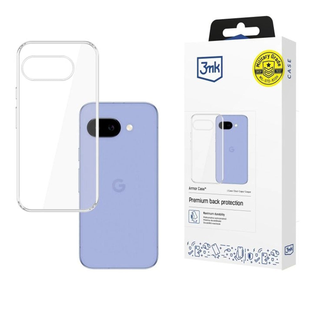 Custodia per Google Pixel 10a, 3MK, Armor, Trasparente