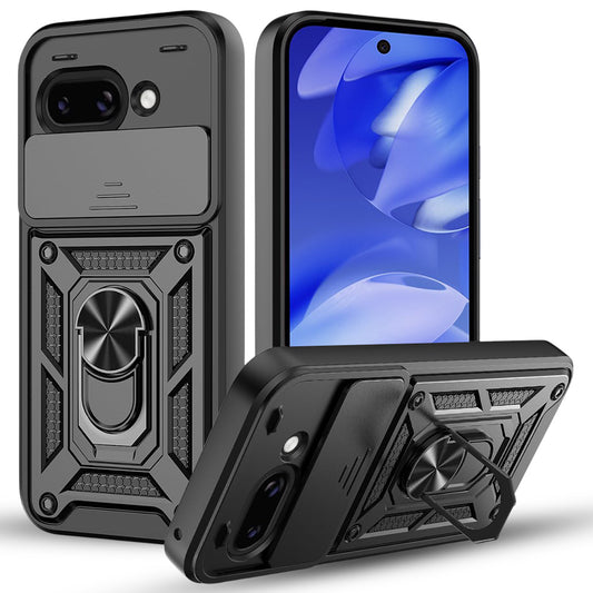 Custodia per Google Pixel 10a, Techsuit, CamShield, Nera