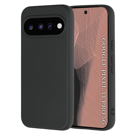 Custodia per Google Pixel 11 Pro, Techsuit, SoftFlex, Nera