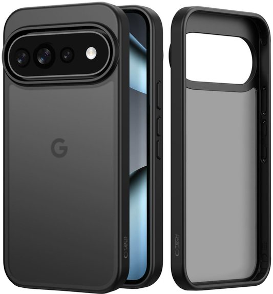 Custodia per Google Pixel 11 Pro XL / 10 Pro XL / 9 Pro XL, Tech-Protect, Magmat, Nero Opaco