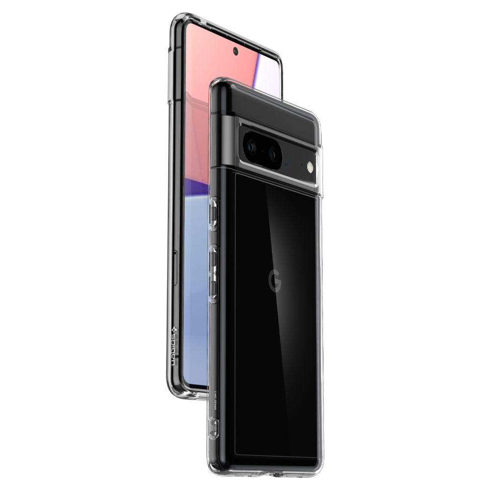 Custodia per Google Pixel 7, Spigen, Ultra Hybrid, Trasparente ACS04699 