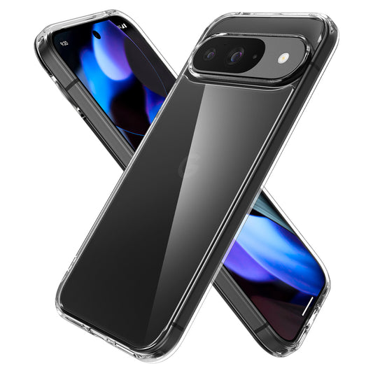 Custodia per Google Pixel 9 / 9 Pro, Spigen, Ultra Hybrid, Trasparente ACS07687