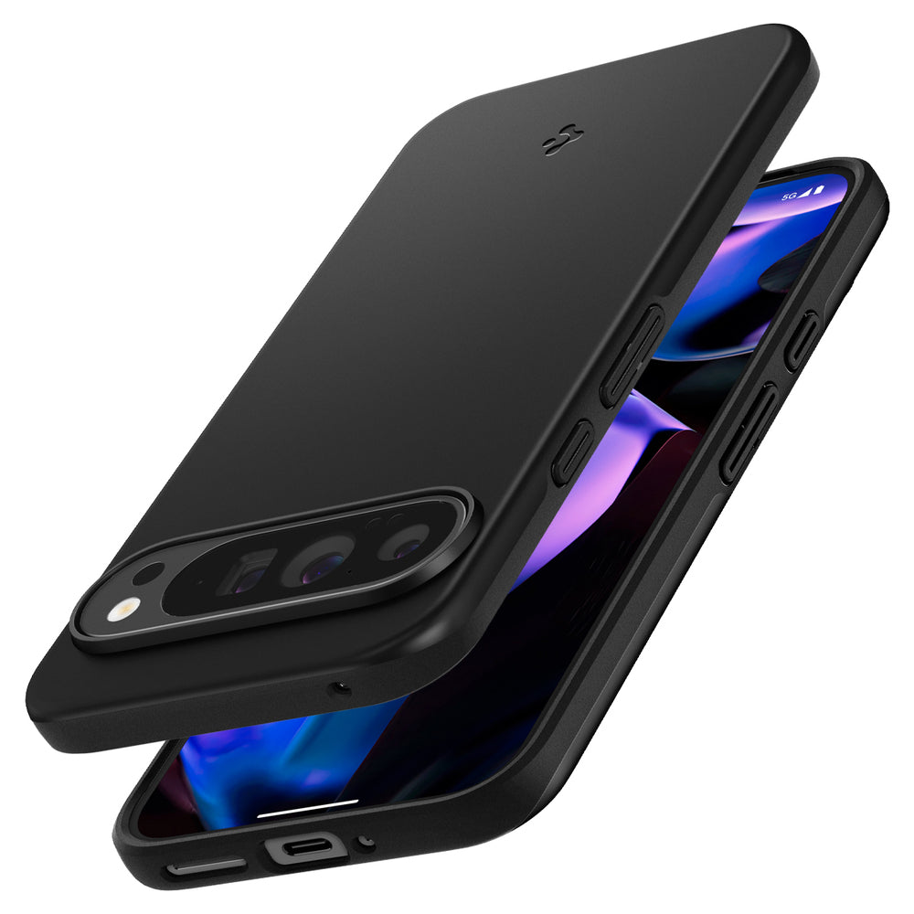 Custodia per Google Pixel 9 Pro XL, Spigen, Thin Fit, Nera ACS07731