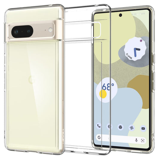 Custodia per Google Pixel 7, Spigen, Ultra Hybrid, Trasparente ACS04699 