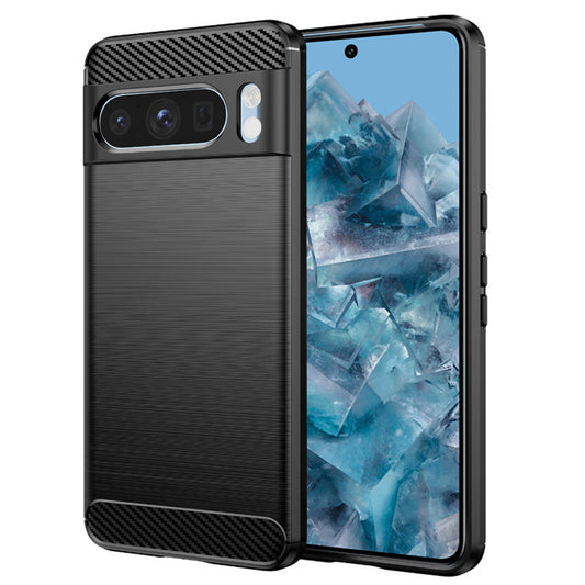 Custodia per Google Pixel 8 Pro, Techsuit, Carbonio, Nera