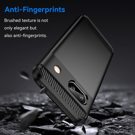 Custodia per Google Pixel 8a, Techsuit, Carbonio, Nera