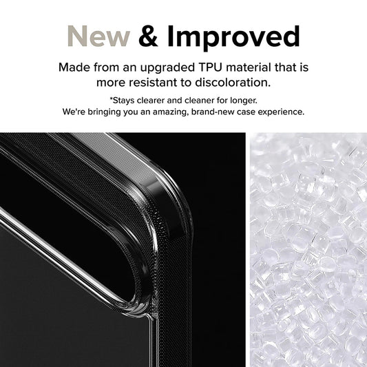 Custodia per Google Pixel 9 / 9 Pro, Ringke, Fusion, Trasparente Opaca