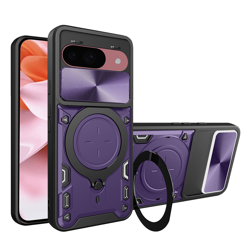Custodia per Google Pixel 9 / 9 Pro, Techsuit, CamGuard Pro, Viola