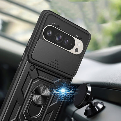 Custodia per Google Pixel 9 / 9 Pro, Techsuit, CamShield, Rosa