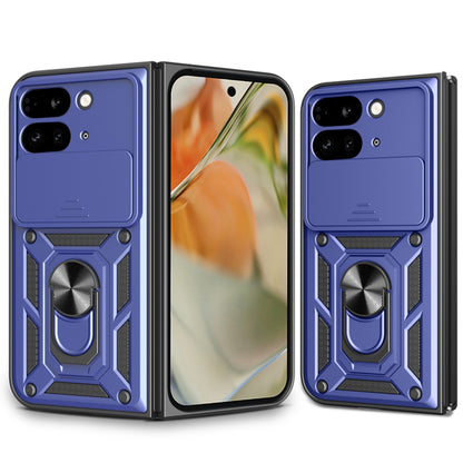 Custodia per Google Pixel 9 Pro Fold, Techsuit, CamShield, Blu