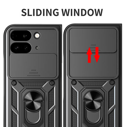 Custodia per Google Pixel 9 Pro Fold, Techsuit, CamShield, Blu