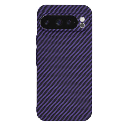 Custodia per Google Pixel 9 Pro, Techsuit, Carbonite FiberShell, Viola