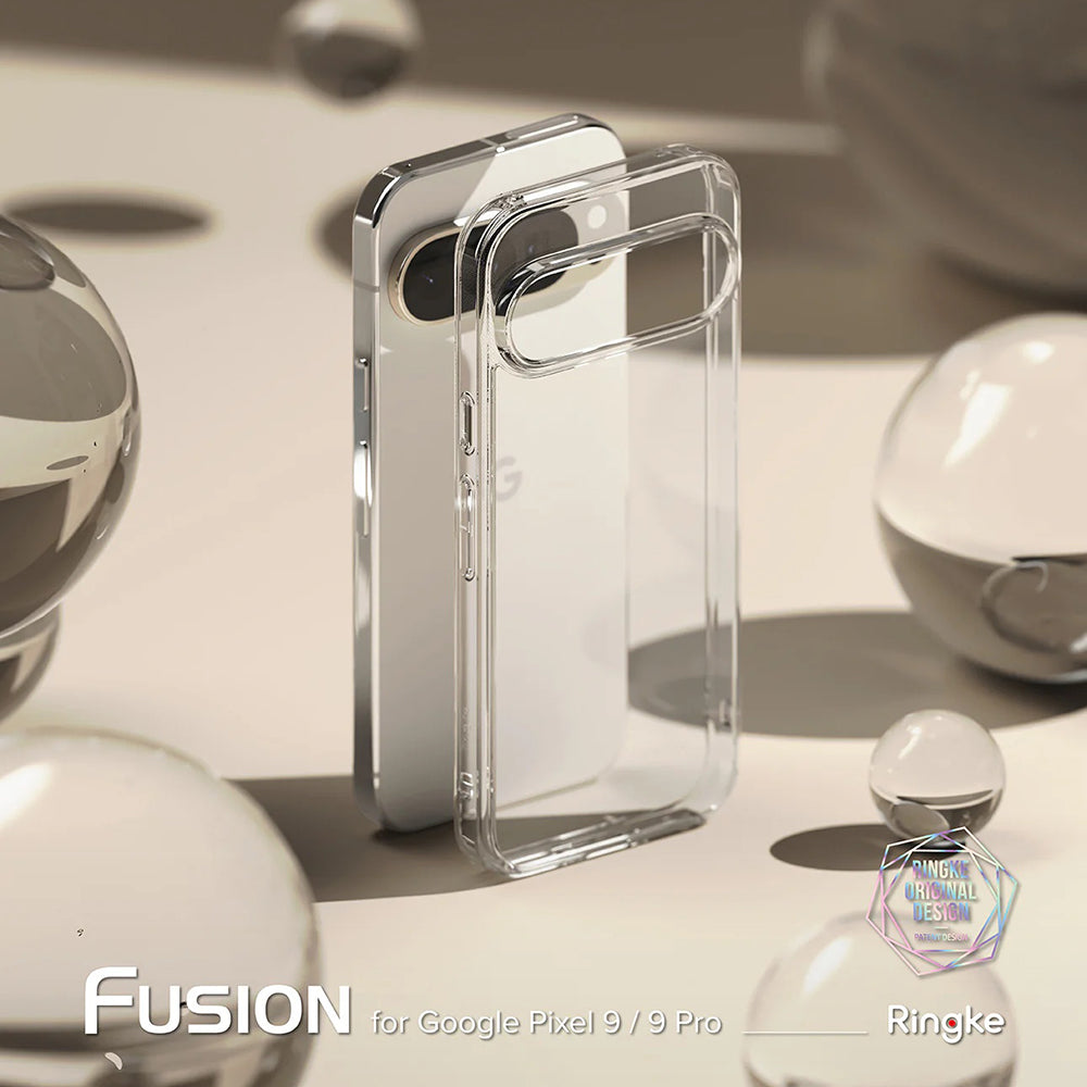 Custodia per Google Pixel 9 Pro XL, Ringke, Fusion, Trasparente