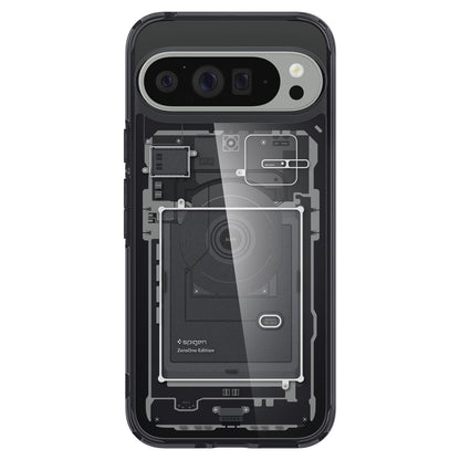 Custodia per Google Pixel 9 Pro XL, Spigen, Ultra Hybrid Zero One, Nera ACS07722