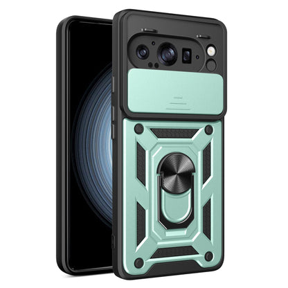 Custodia per Google Pixel 9 Pro XL, Techsuit, CamShield, Verde