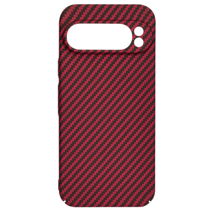 Custodia per Google Pixel 9 Pro XL, Techsuit, Carbonite FiberShell, Rossa