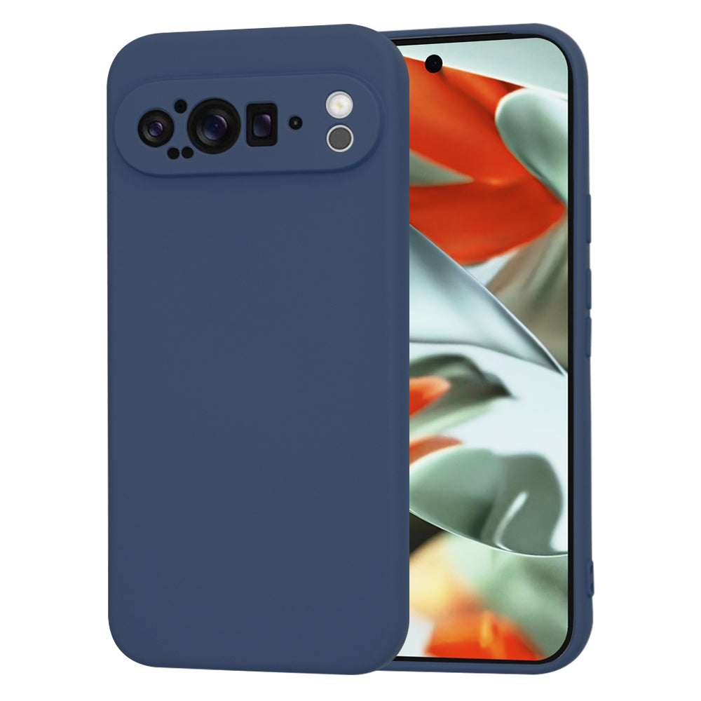 Custodia per Google Pixel 9 Pro XL, Techsuit, SoftFlex, Blu navy