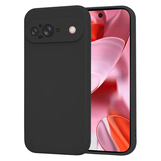 Custodia per Google Pixel 9, Techsuit, SoftFlex, Nera