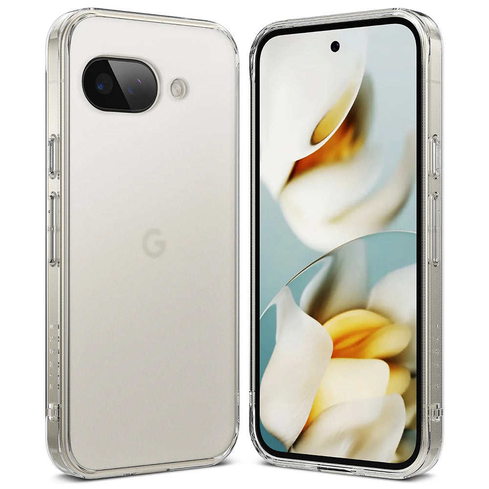 Custodia per Google Pixel 9a, Ringke, Fusion, Trasparente Opaca