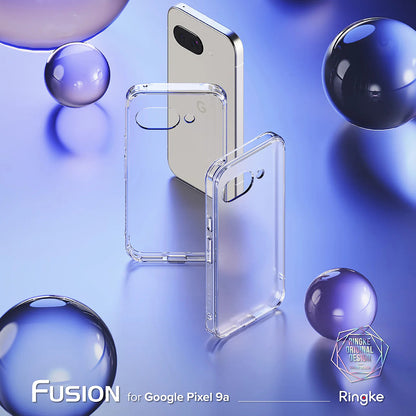 Custodia per Google Pixel 9a, Ringke, Fusion, Trasparente Opaca