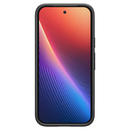 Custodia per Google Pixel 9a, Spigen, Liquid Air, Nero Opaco ACS09039