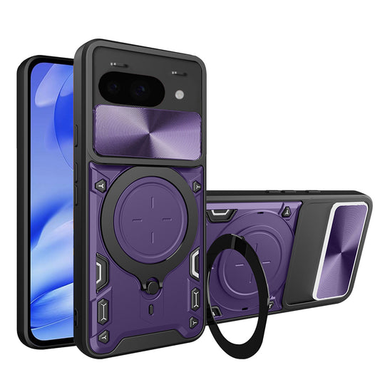 Custodia per Google Pixel 9a, Techsuit, CamGuard Pro, Viola