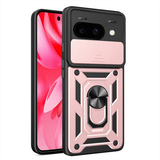 Custodia per Google Pixel 9a, Techsuit, CamShield, Rosa